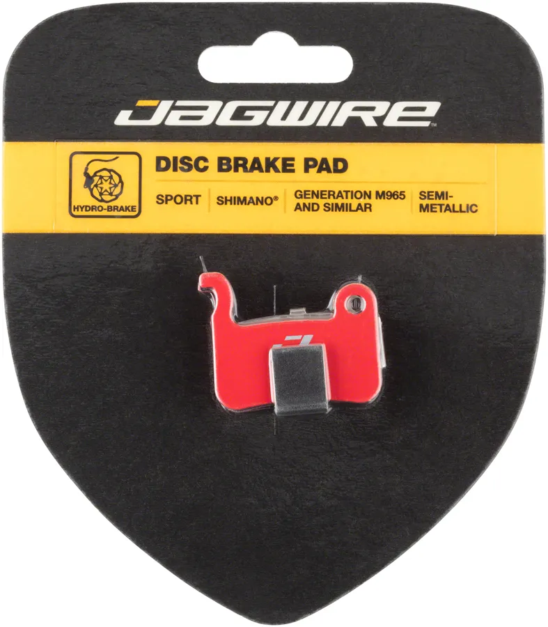 Jagwire Sport Semi-Metallic Disc Brake Pads - For Shimano XTR M965/M966/M975 SLX M665 Saint M800 Deore XT M765/M775/M776 Jagwire Sport Semi-Metallic Disc Brake Pads - For Shimano XTR M965/M966/M975 SLX M665 Saint M800 Deore XT M765/M775/M776