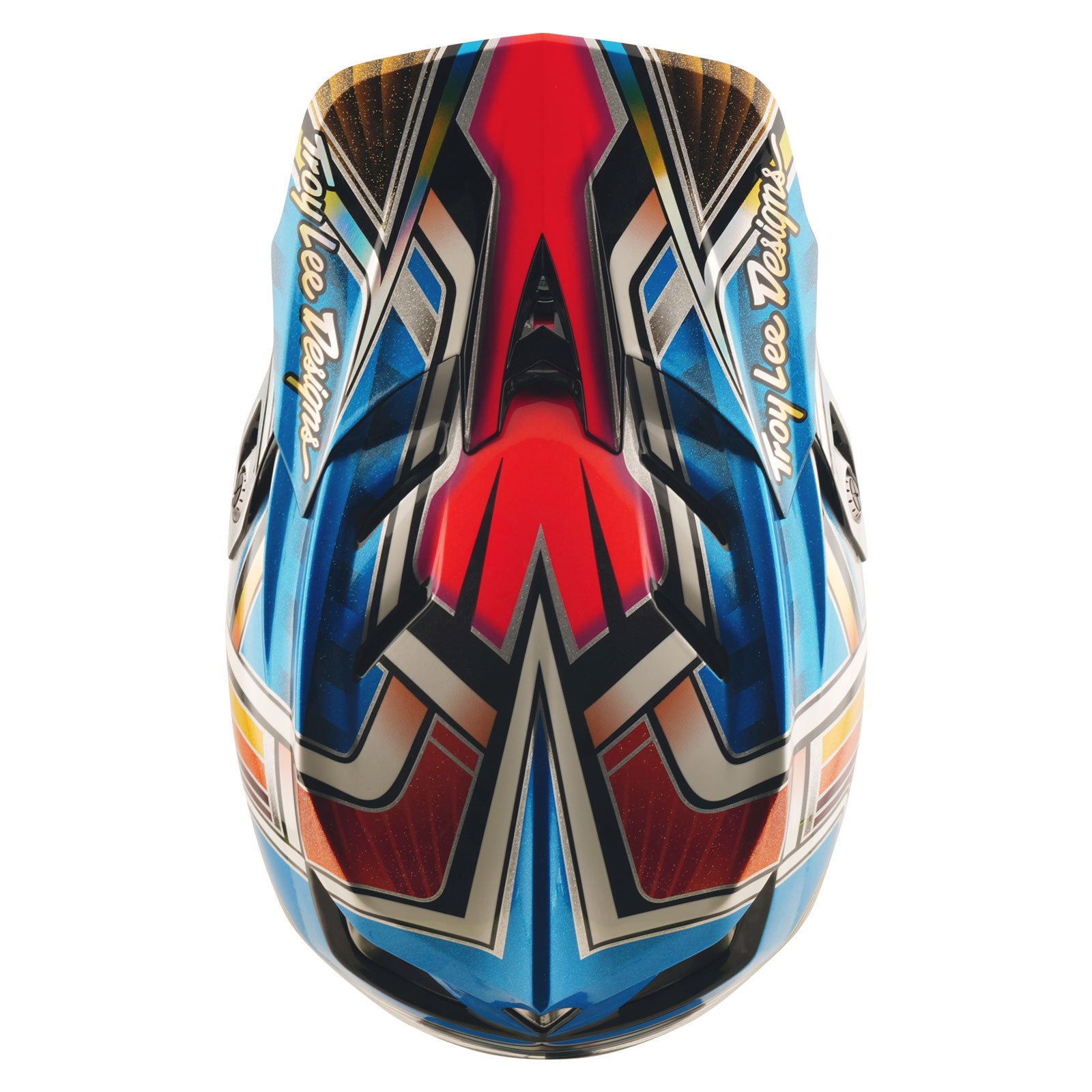 D4 Carbon Helmet Lowrider Blue - Image 8