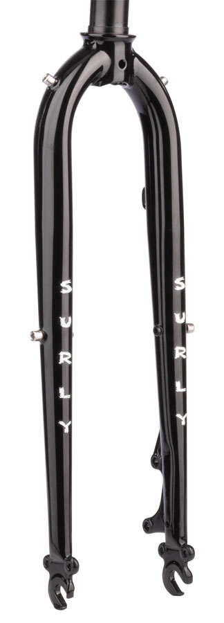 Surly Preamble Fork - 700c QRx100mm 1-1/8" Straight Steerer Black Surly Preamble Fork - 700c QRx100mm 1-1/8" Straight Steerer Black