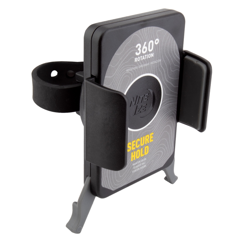 Nite ize Squeeze Rotating Smartphone Bar Mount Silicone Strap Uiniversal Black Nite ize Squeeze Rotating Smartphone Bar Mount Silicone Strap Uiniversal Black