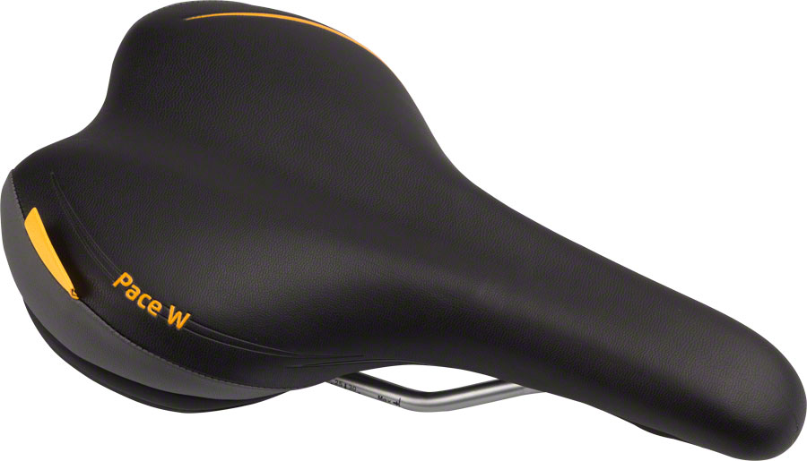 Velo Plush Pace Saddle - Steel Black Women's