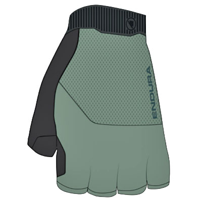 Endura Endura Loop Mitt  Short Finger Sage Green  S