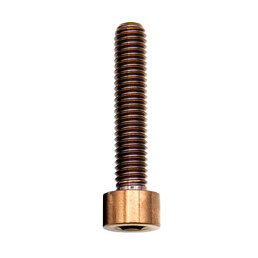 Better Bolts Headset Top Cap Ti Bolt Copper 1/Count