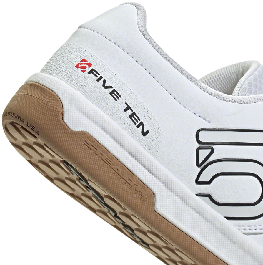 Five Ten Freerider Pro Flat Shoes - Men's, FTWR White/Core Black/Red - Image 4