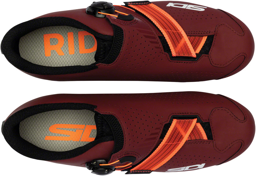 Sidi Prima Road Shoes - Women's, Cabernet/Coral - Image 3