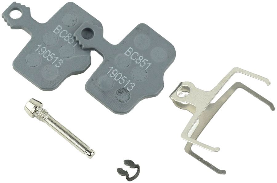 SRAM Disc Brake Pads - Organic Compound Steel Backed Powerful For Level Elixir 2-Piece Road