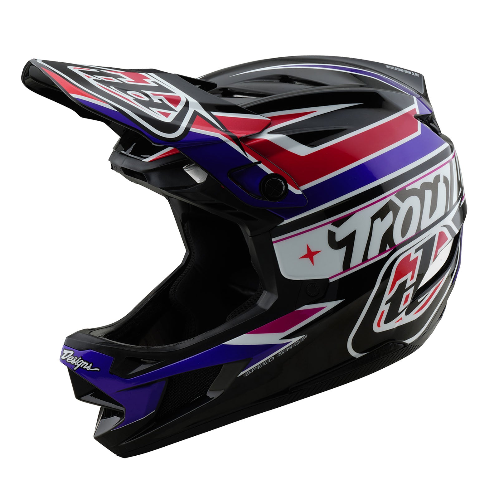 D4 Polyacrylite Helmet Linear Black - Image 7