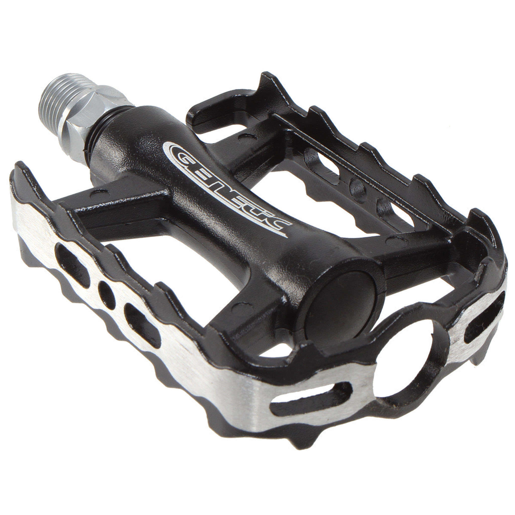 Genetic Drift Pedals Black/Silver Genetic Drift Pedals Black/Silver
