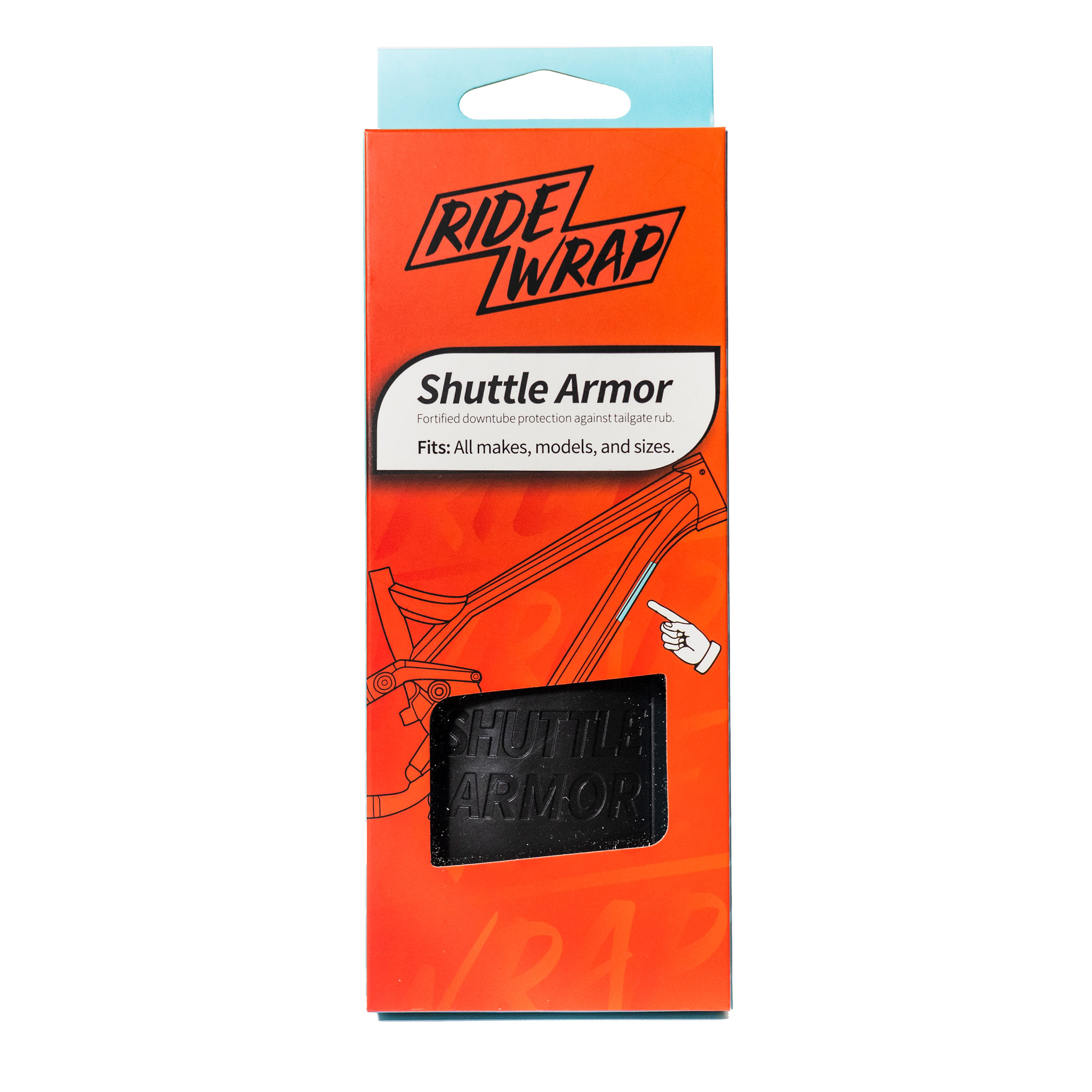 RideWrap Shuttle Armor Matte Black