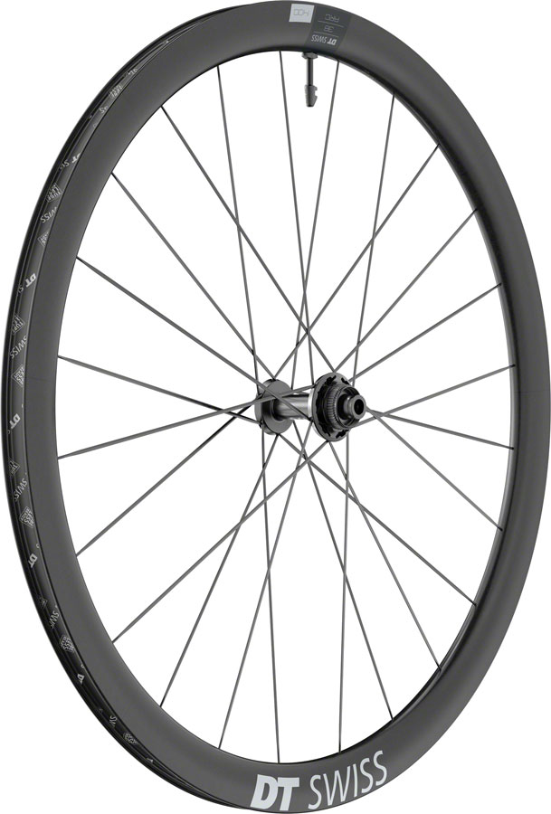 DT Swiss ARC 1400 DiCut 38 Front Wheel - 700 12 x 100mm Center-Lock Black DT Swiss ARC 1400 DiCut 38 Front Wheel - 700 12 x 100mm Center-Lock Black