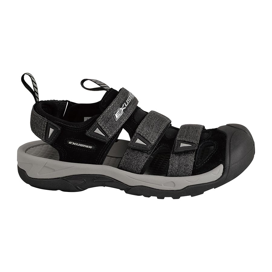 Exustar E-SS515 Clipless Sandals Black/Grey 39-40 Euro or 6-7.5 US Exustar E-SS515 Clipless Sandals Black/Grey 39-40 Euro or 6-7.5 US