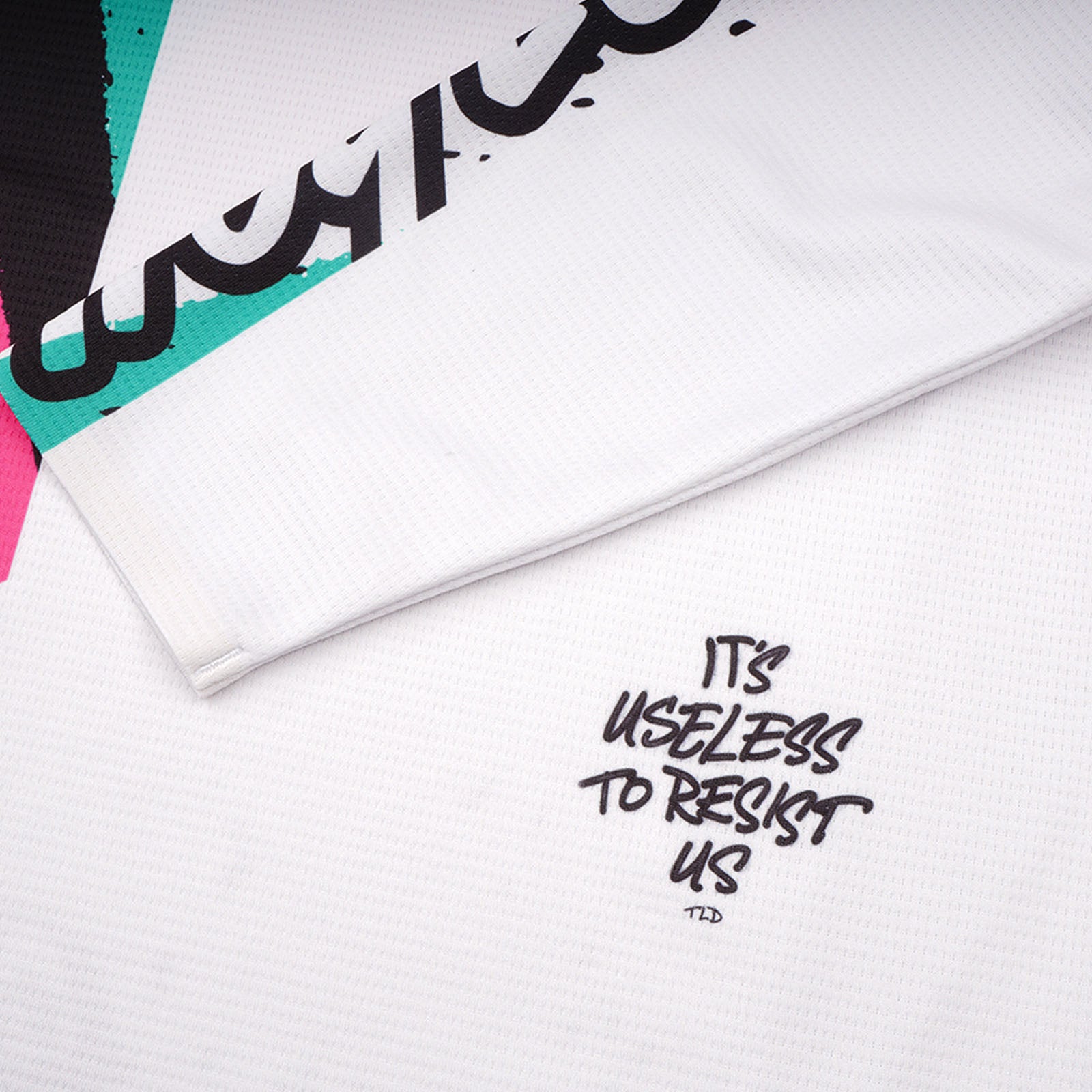 Youth Sprint Jersey Full Pull Chalk - Image 6