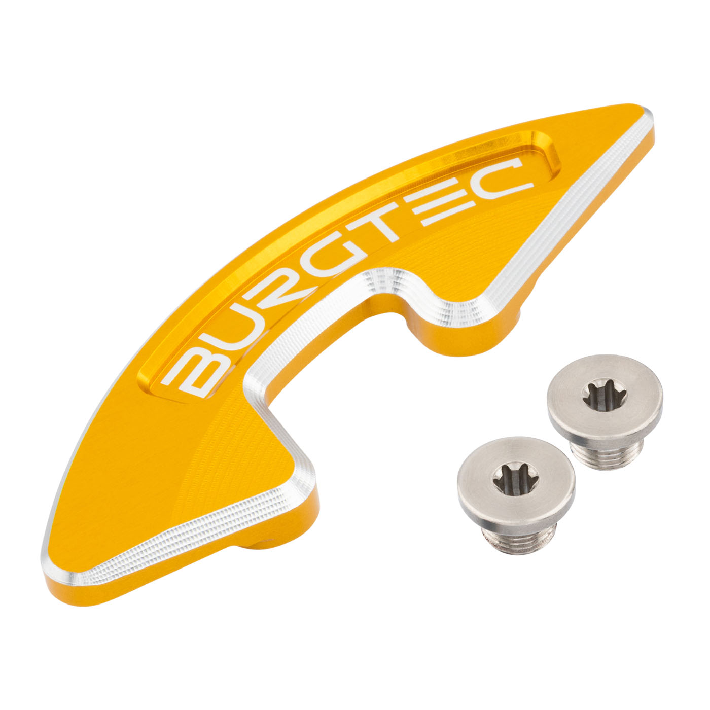 Burgtec Chainring Bash Guard - Single - Burgtec Bullion Gold