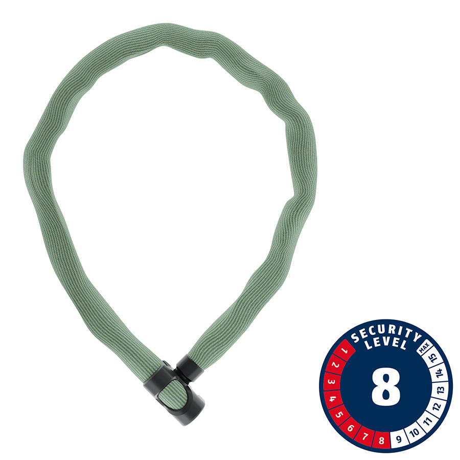 Abus IVERA 7210K Chain Lock Key 7mm 100cm 3.6' Bike Packing