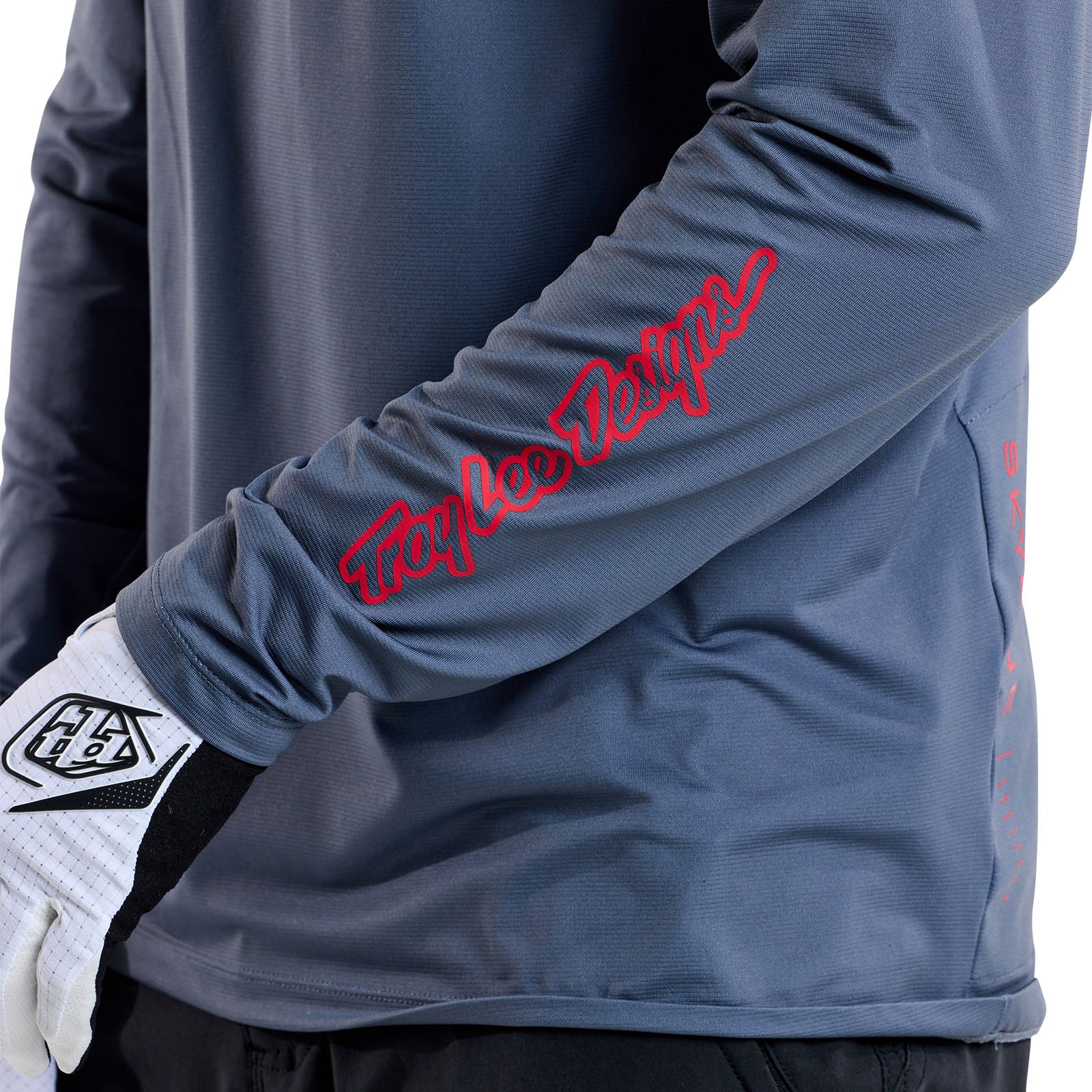 Skyline Long Sleeve Jersey Mono Steel Blue - Image 15