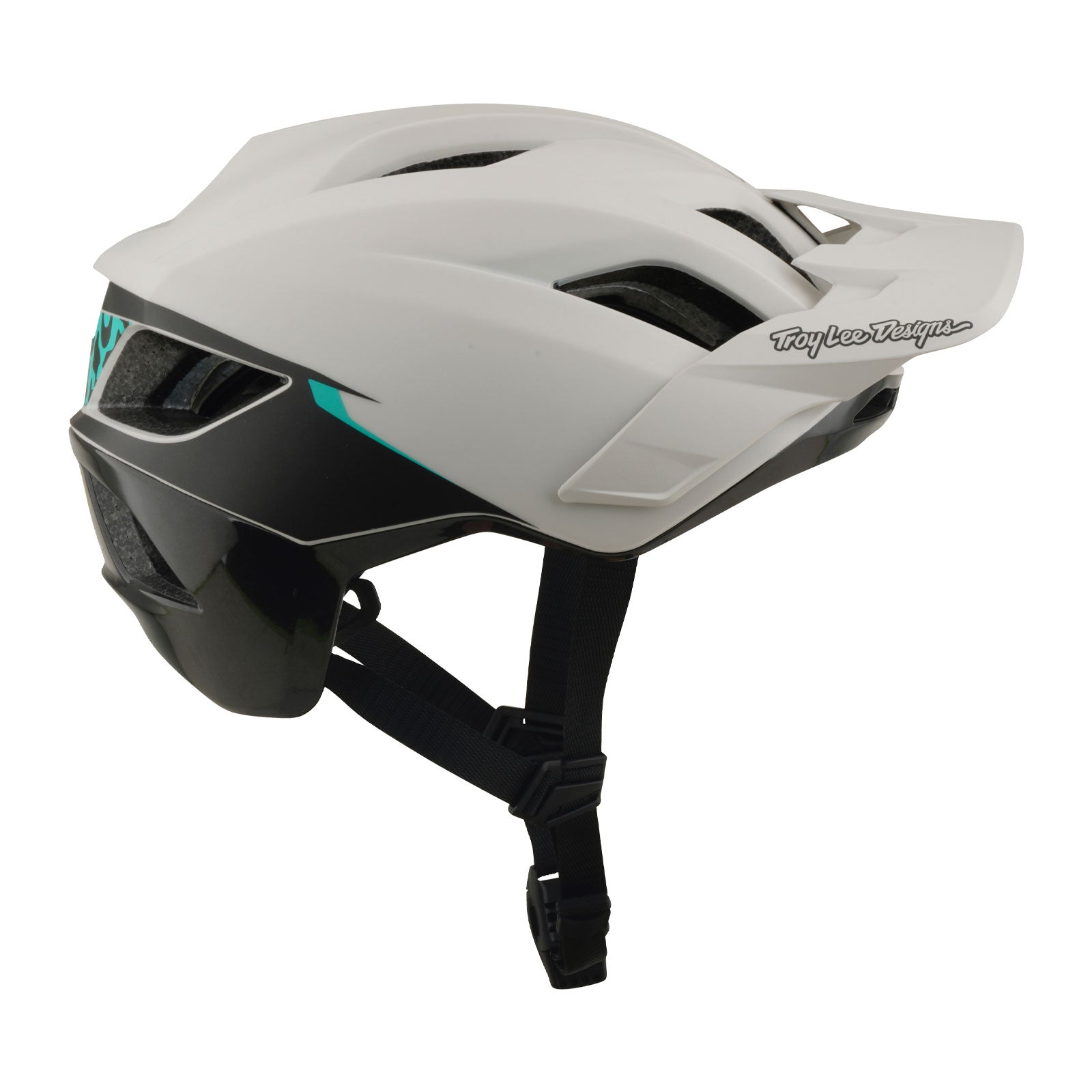 Flowline SE Helmet Stacks Pumice / Real Teal - Image 5