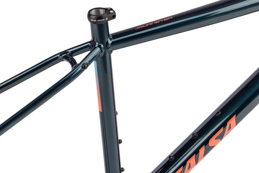 Salsa Journeyer Drop Bar Frameset - Aluminum Midnight Blue - Image 4