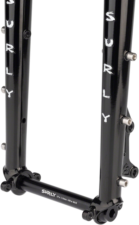 Surly Dinner Fork - 15x110mm, Thru-Axle, 1-1/8", Straight Steerer - Image 6