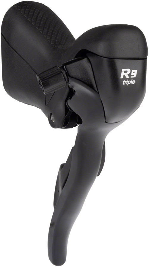 microSHIFT R9 Left Drop Bar Shift Lever - Shimano Compatible Black - Image 4