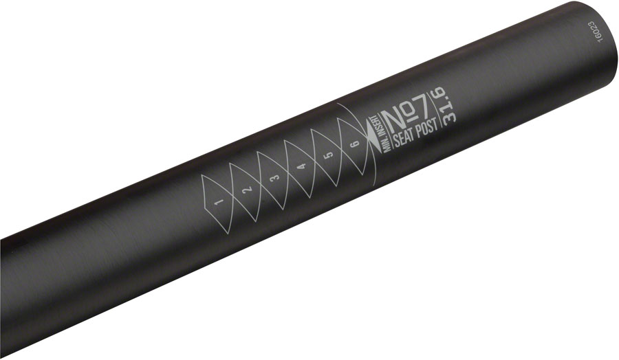 WHISKY No.7 Carbon Seatpost - 30.9MM Matter Carbon - Image 3