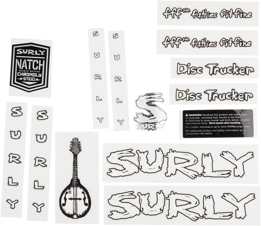 Surly Disc Trucker Decal Set variant 3