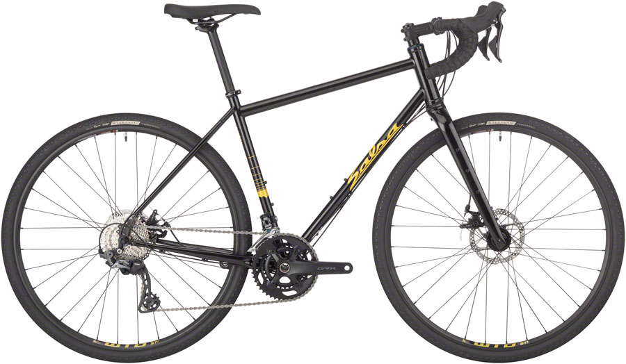 Salsa Vaya GRX 600 Bike - 700c Steel Black Salsa Vaya GRX 600 Bike - 700c Steel Black