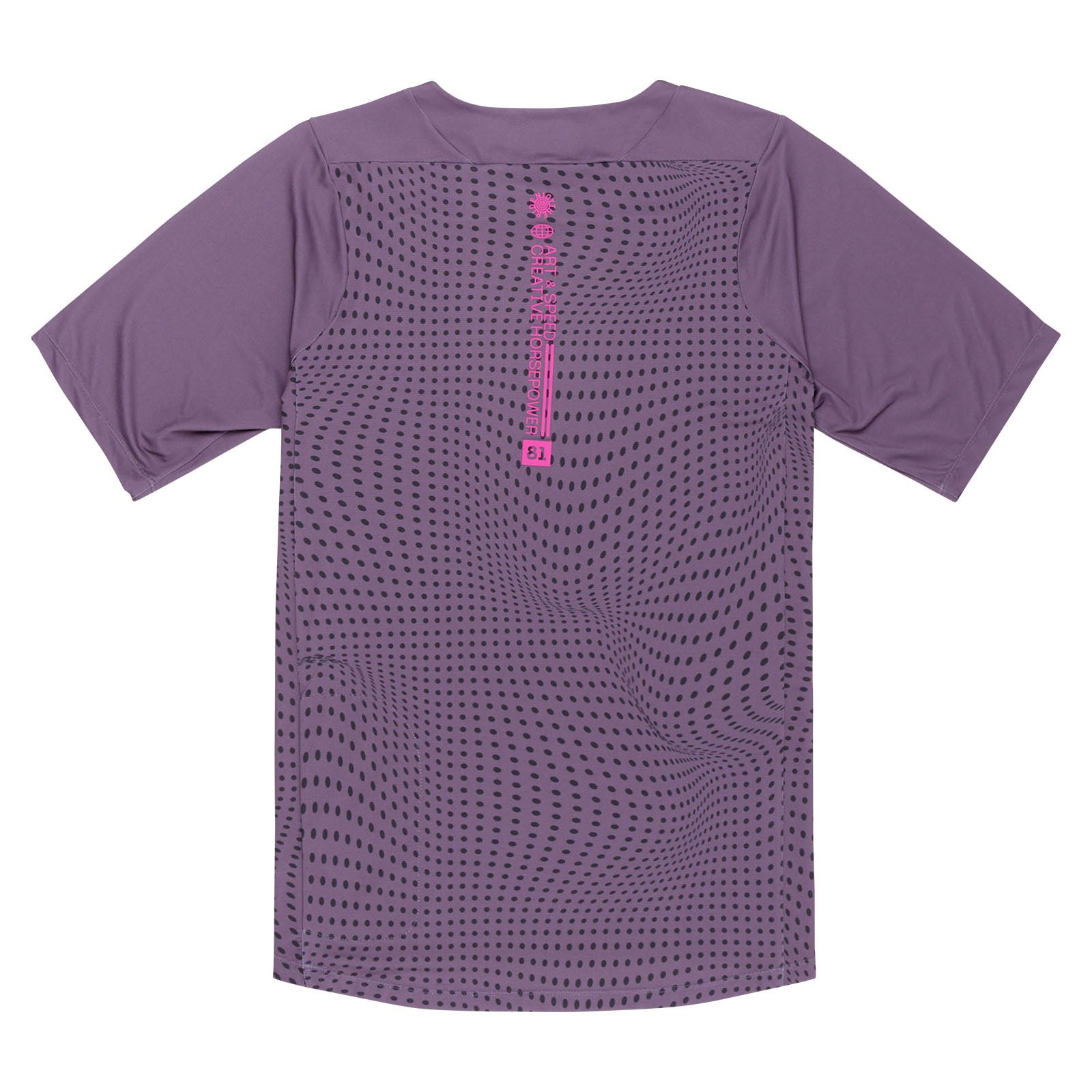 Skyline Short Sleeve Jersey Radioscape Deep Purp - Image 2