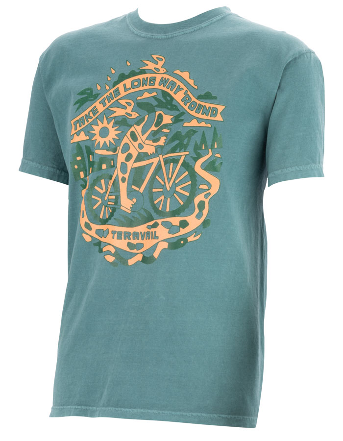 Teravail Artist Series: Joshua Noom T-Shirt - Emerald Green Unisex Large