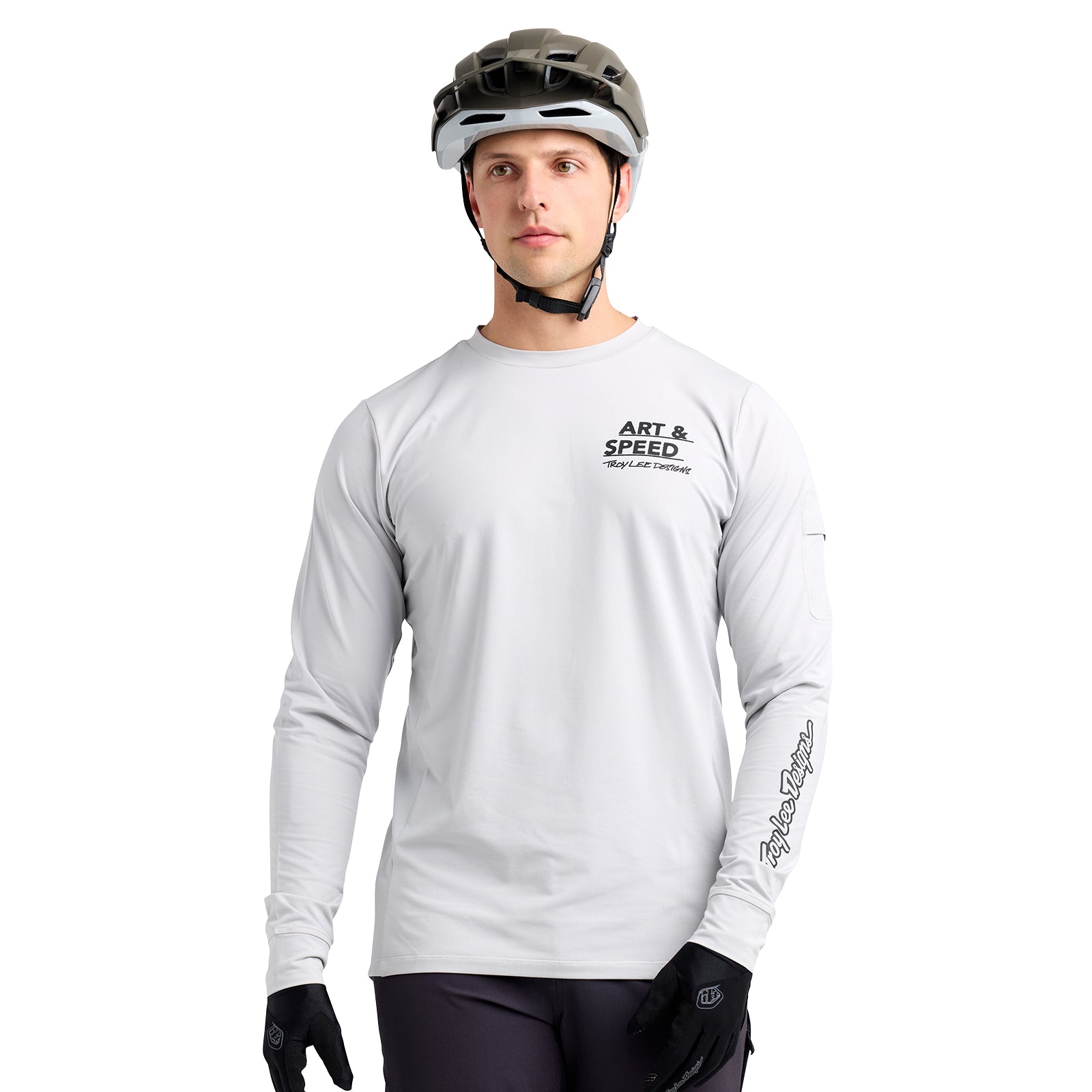 Ruckus Long Sleeve Ride Tee Art And Speed Mist - Image 10