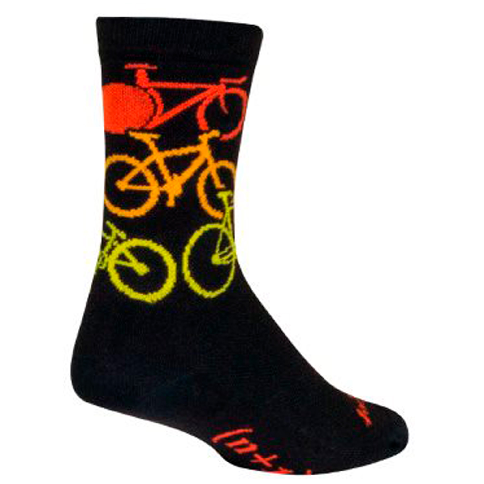 Sockguy Nvr Enuf Crew Socks