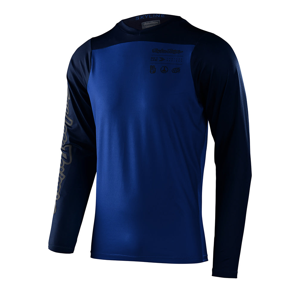 Skyline LS Chill Jersey Mono True Blue Skyline LS Chill Jersey Mono True Blue