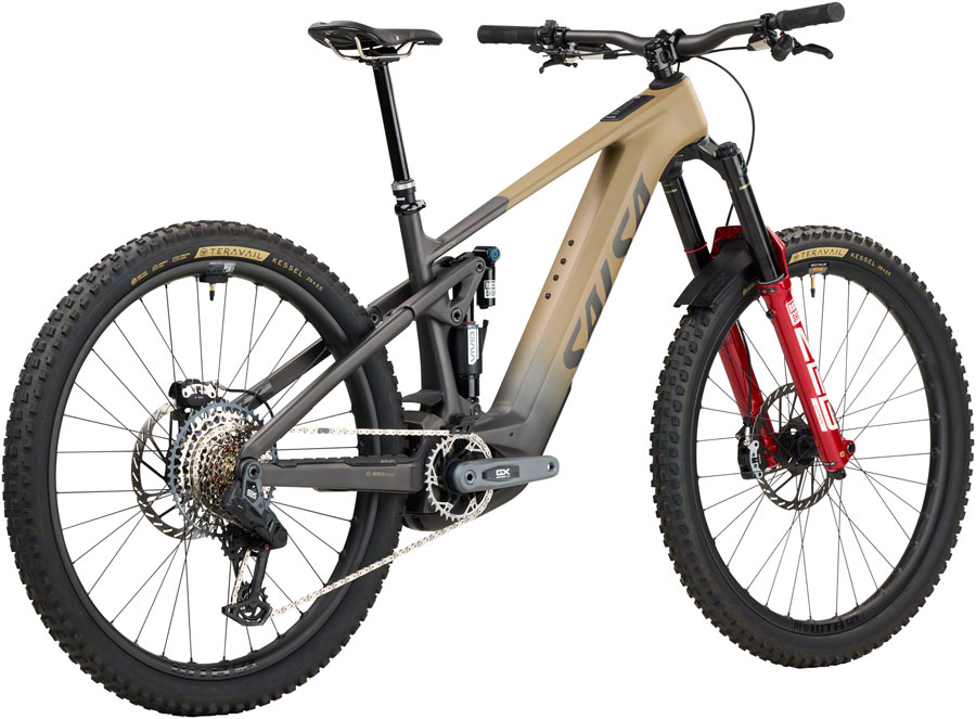 Salsa Notch C GX AXS Transmission Ebike - 29", Carbon, Black / Walnut - Image 4
