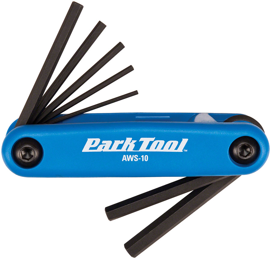 Park Tool AWS-10 Metric Folding Hex Wrench Set Park Tool AWS-10 Metric Folding Hex Wrench Set