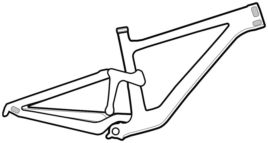 Lizard Skins Clear Protective Frame Wrap - Image 2