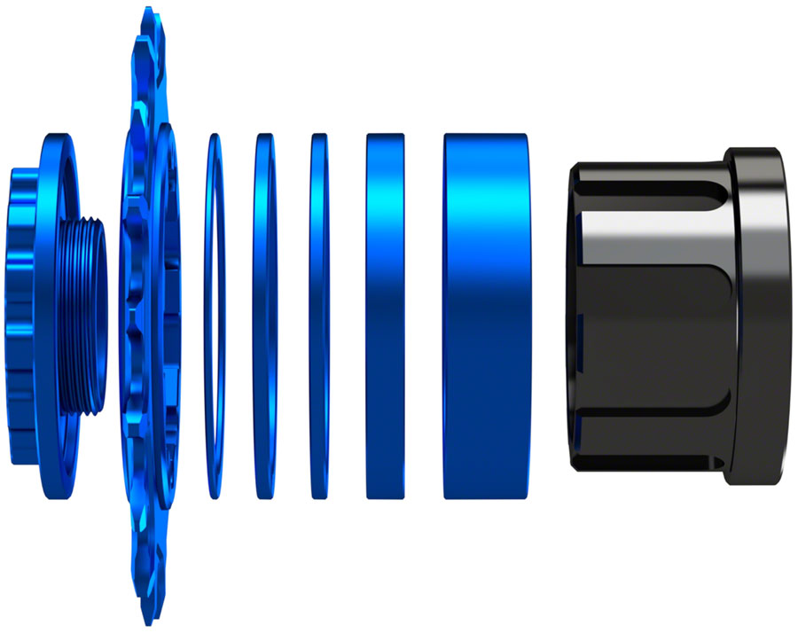 Wheels Manufacturing SOLO-SPLINE Micro Spline Single Speed Conversion Kit - 18t For Shimano Micro Spline Hub Bodies - Image 18