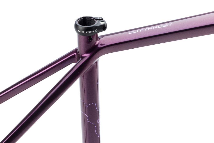 Salsa Cutthroat C Frameset - 29" Carbon Deep Orchid - Image 4