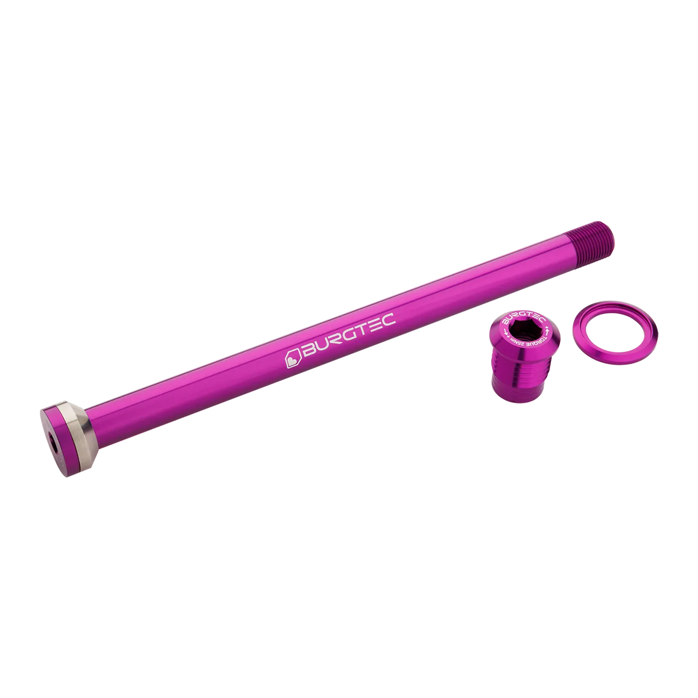 Burgtec Canyon 173mm Rear Axle - Purple Rain
