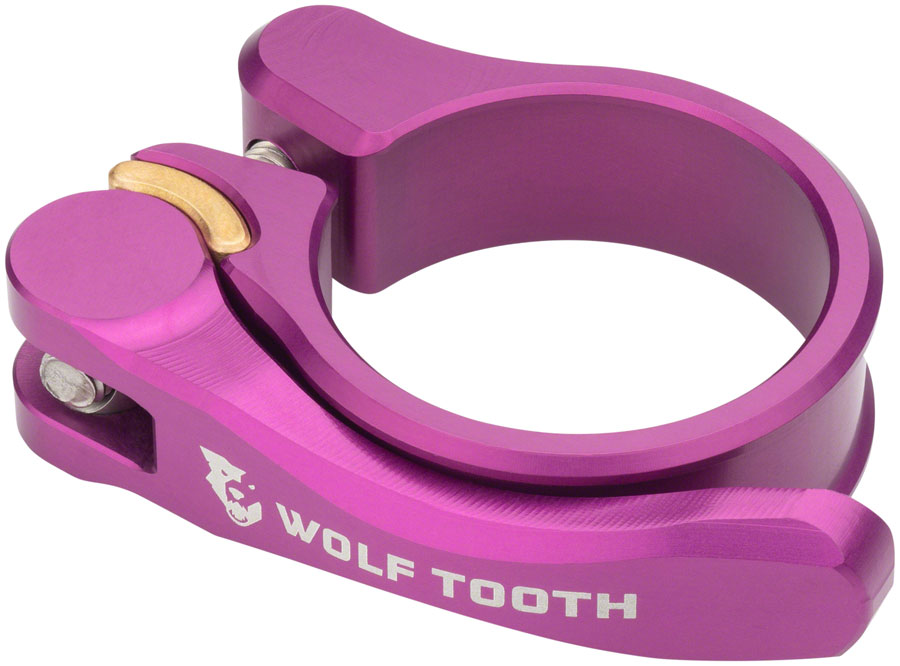 Wolf Tooth Components Quick Release Seatpost Clamp 28.6mm - Black - Image 6