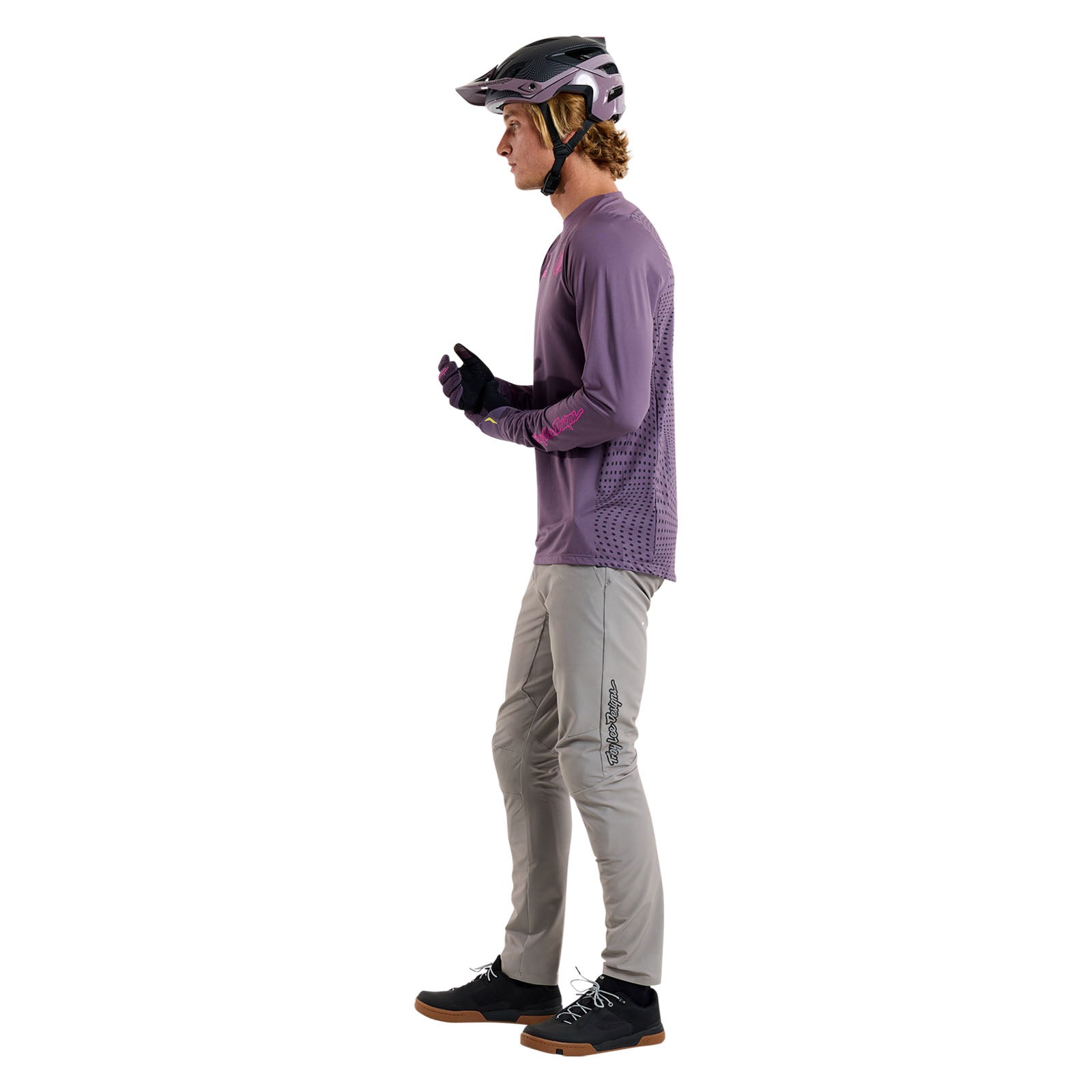 Skyline Long Sleeve Jersey Radioscape Deep Purp - Image 12
