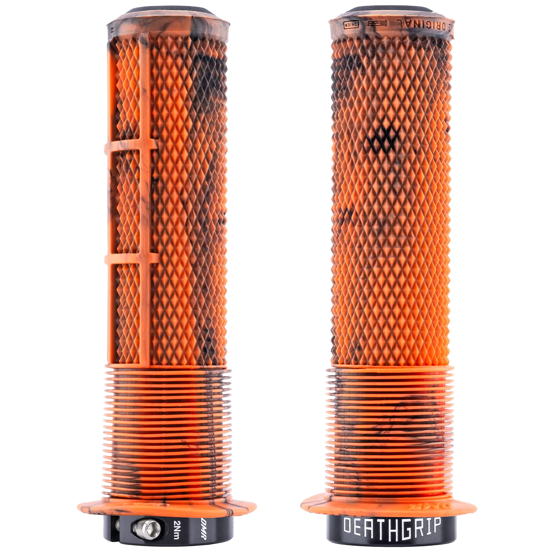 DMR Flanged DeathGrip 2 Thin - Orange Marble