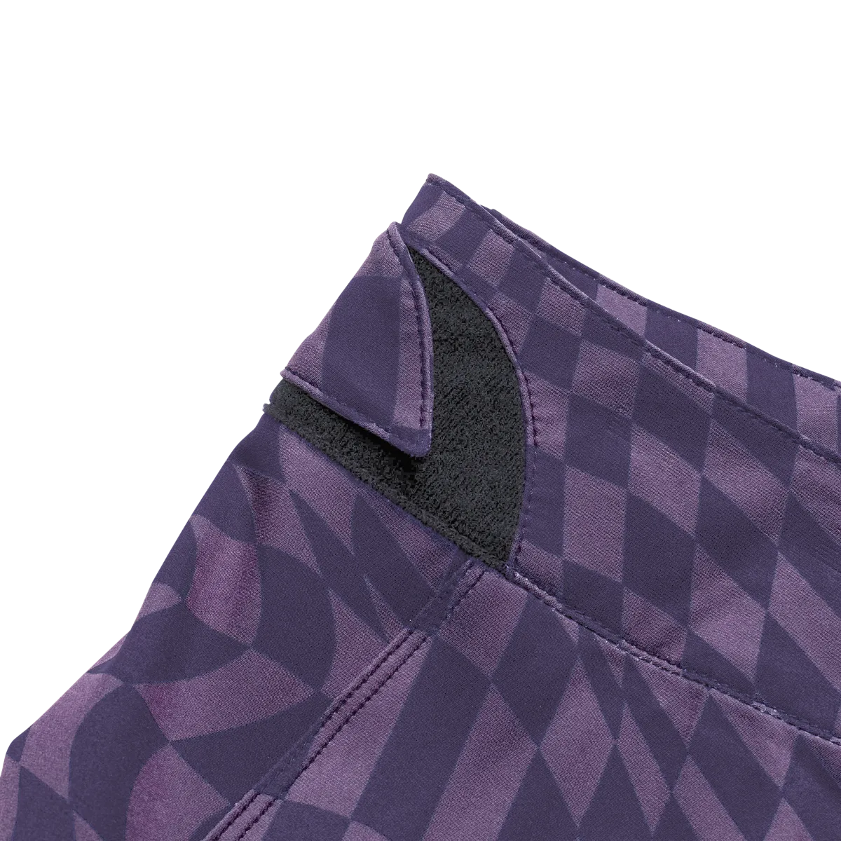 Womens Lilium Pant Twisted Checkers Purple - Image 7