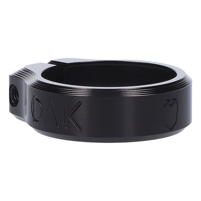 OAK Components Orbit Seatpost Clamp 38.5mm Black