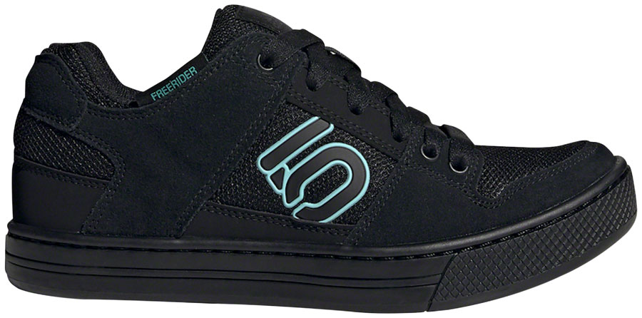 Five Ten Freerider Flat Shoes - Women's Core Black / Acid Mint - Image 2