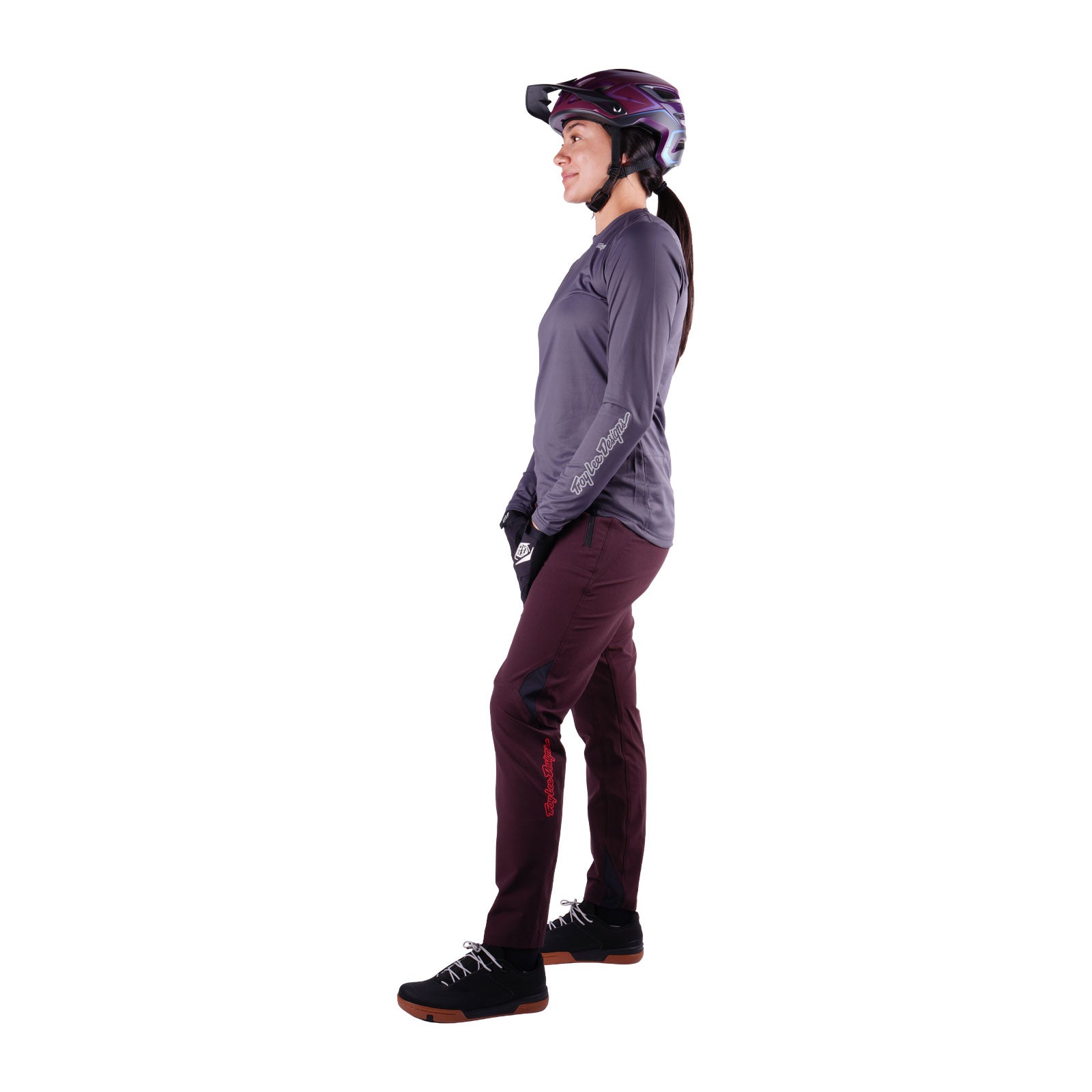 Womens Lilium Pro Pant Mono Bark - Image 10