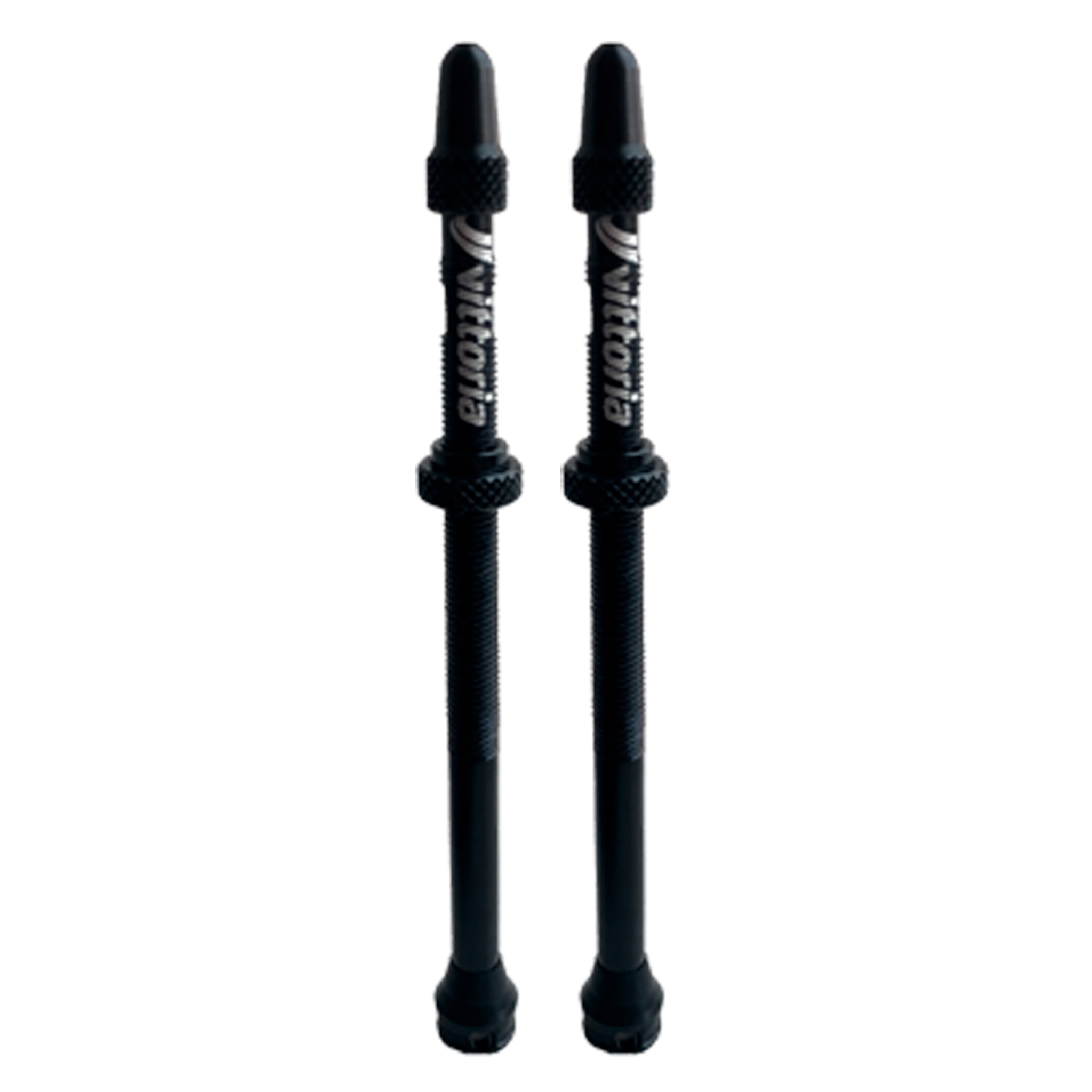 Vittoria Multiway Tubeless Valve Alloy Black 100mm (Pair)  