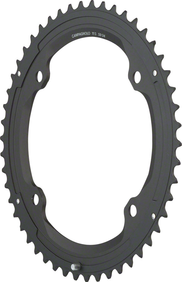 Campagnolo Chorus 12-Speed Chainring Bolt Set - 52t 123mm Campagnolo Asymmetric 4-Bolt BLK variant 2