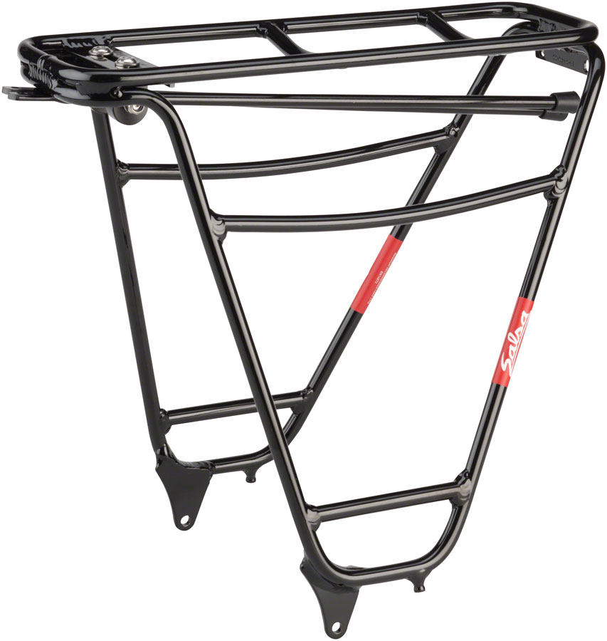 Salsa Alternator Low Deck Rear Rack - Fits Rear Dropout Spacing 135-148mm Aluminum BLK Salsa Alternator Low Deck Rear Rack - Fits Rear Dropout Spacing 135-148mm Aluminum BLK