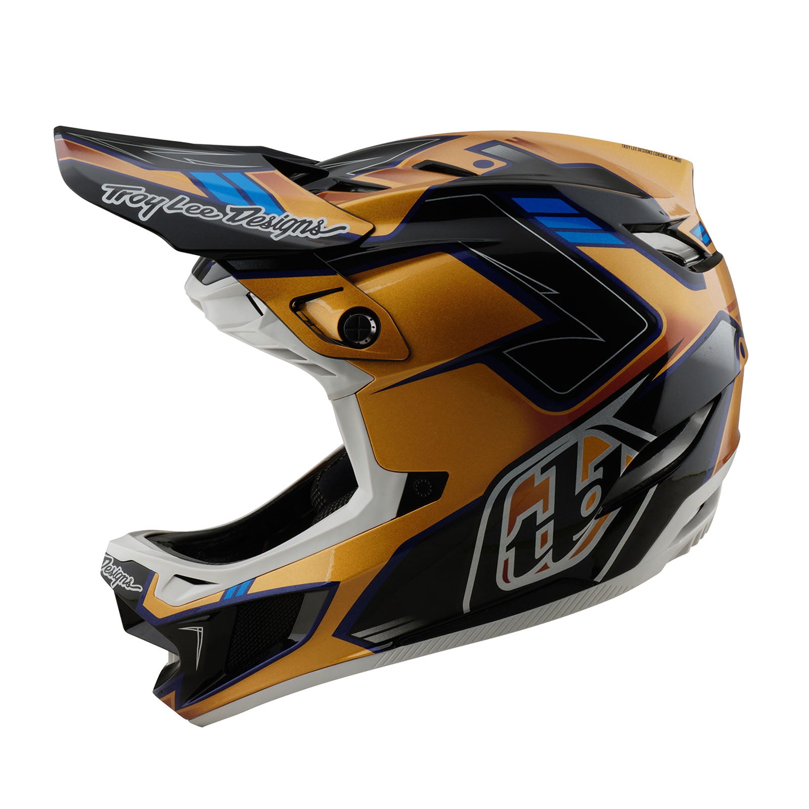 D4 Composite Helmet Royalty Black / Gold D4 Composite Helmet Royalty Black / Gold