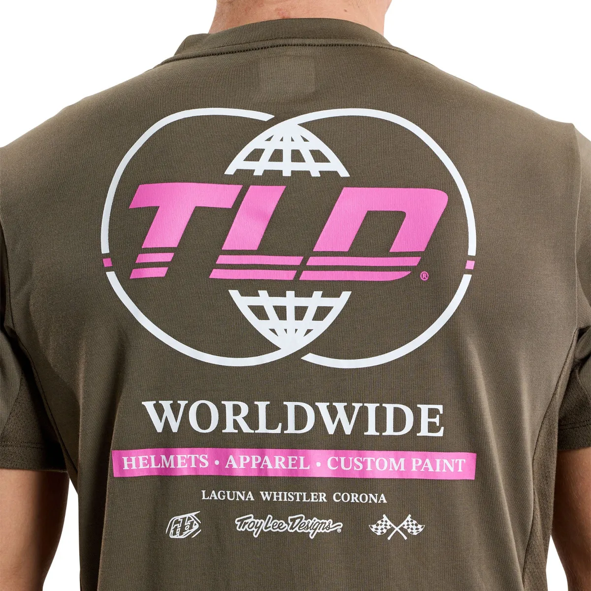 Skyline Short Sleeve Ride Tee Worldwide Caper - Image 14