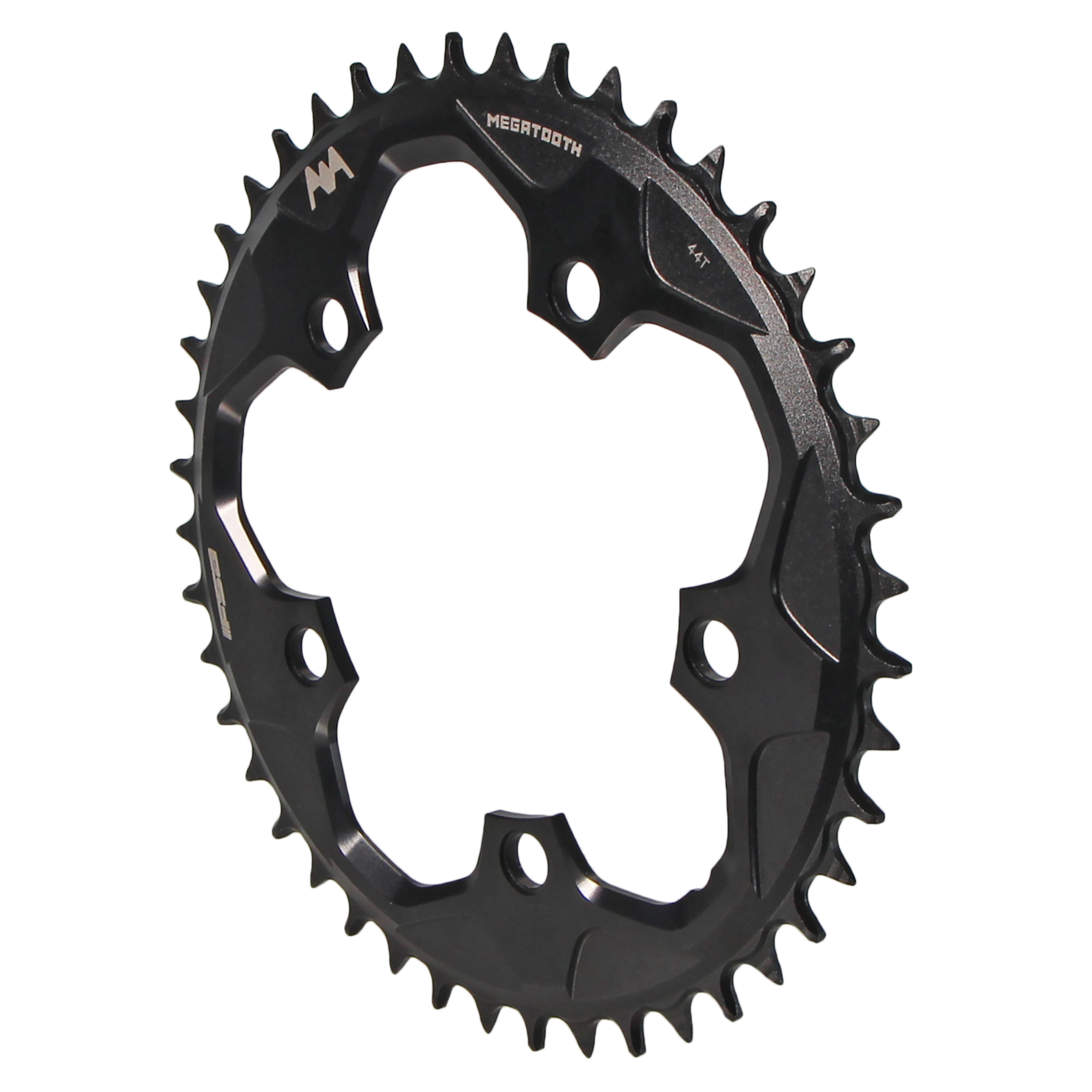 Full Speed Ahead Super Road Megatooth Chainring - 42t 110mm BCD 5-Bolt Aluminum For 1x11-Speed BLK variant 2
